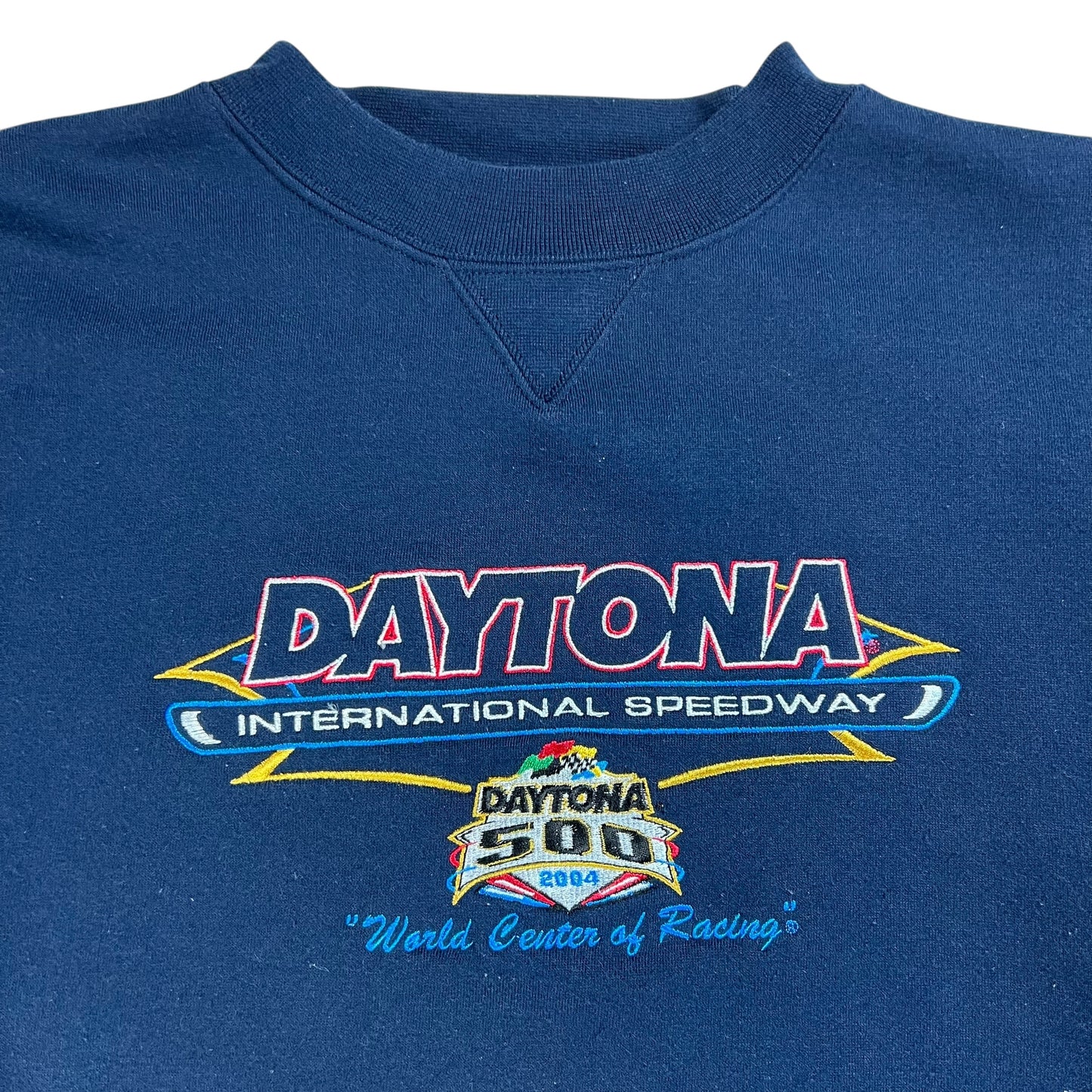 Vintage 2004 Nascar Daytona 500 International Speedway crewneck (L)