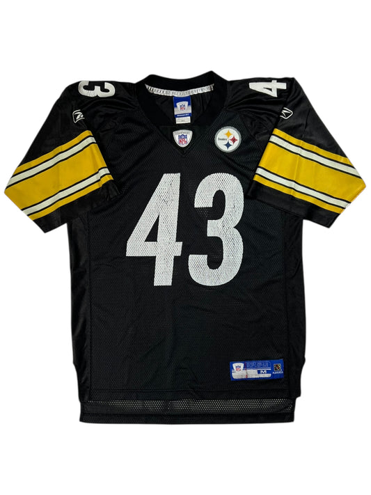 Vintage Y2K Pittsburgh Steelers Troy Polamalu faded jersey (M)