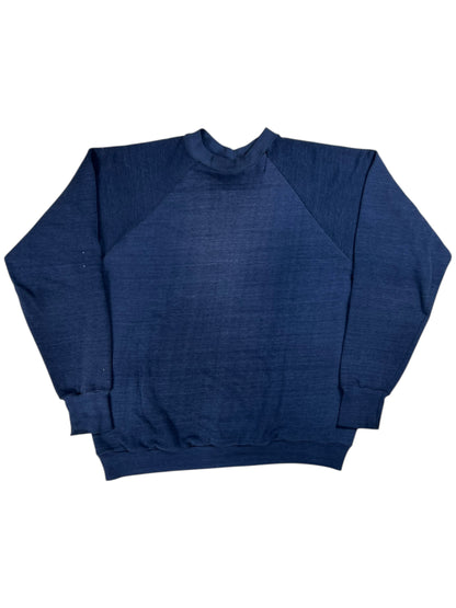 Vintage 1970s Healthknit faded navy crewneck (M)