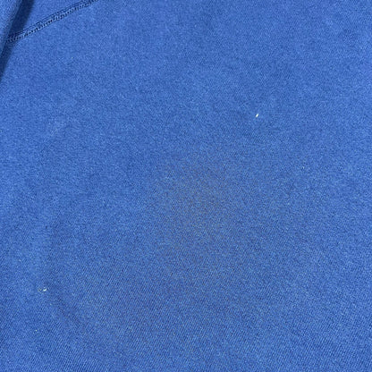 Vintage 80s faded navy blank crewneck (XL)