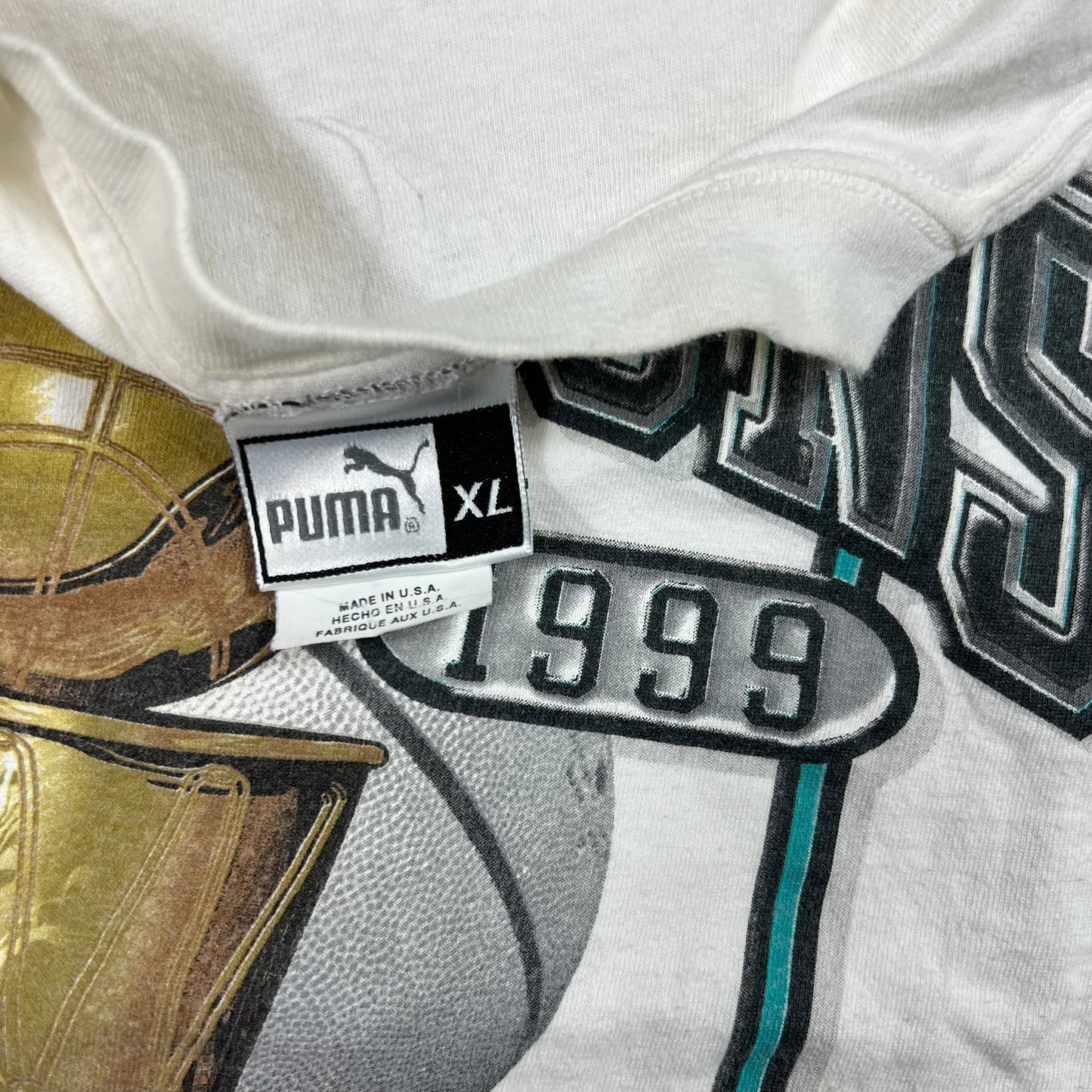 Vintage 1999 San Antonio Spurs NBA champions tee (XL)