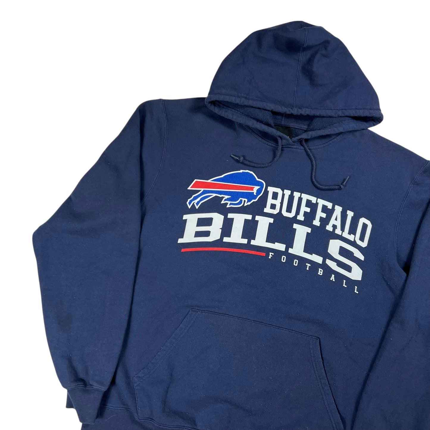 Vintage Y2K Buffalo Bills faded NFL hoodie (L)