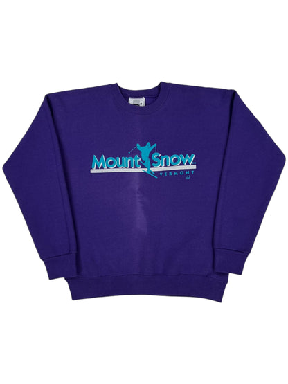 Vintage 1991 Mount Snow Ski Mountain Vermont crewneck (L)