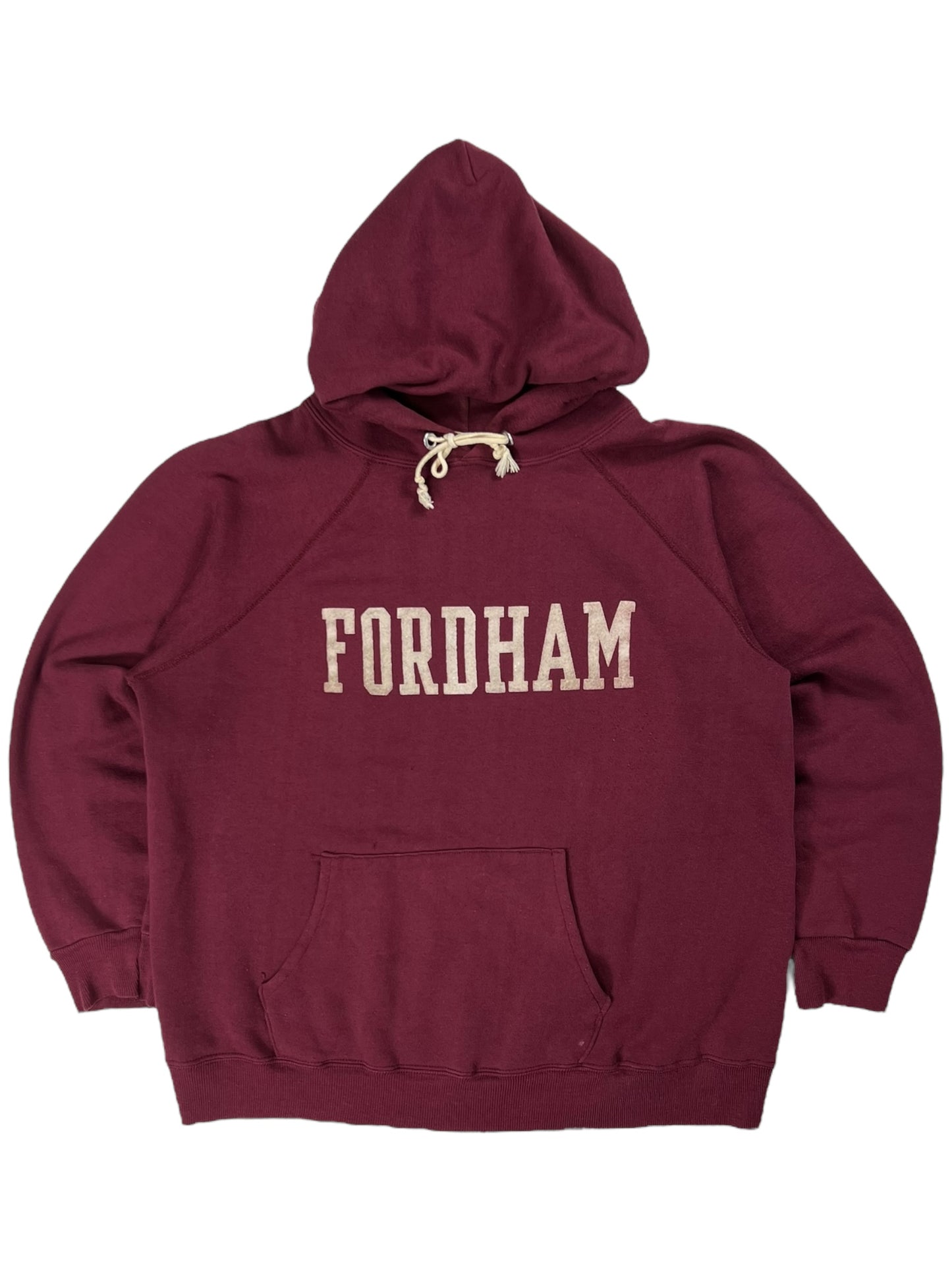 Vintage 80s Champion Fordham University hoodie (L)