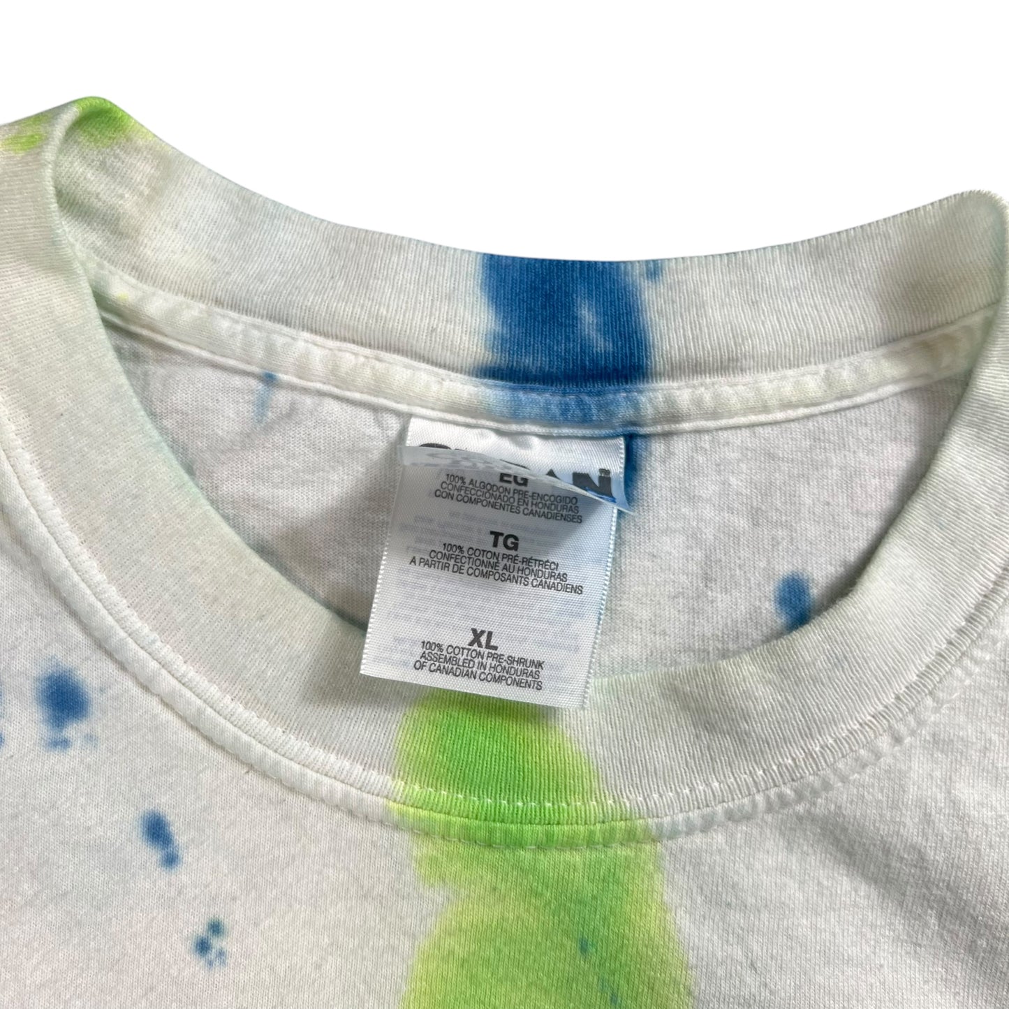 Vintage 1999 Derrière in the Delaware tie dye tee (XL)