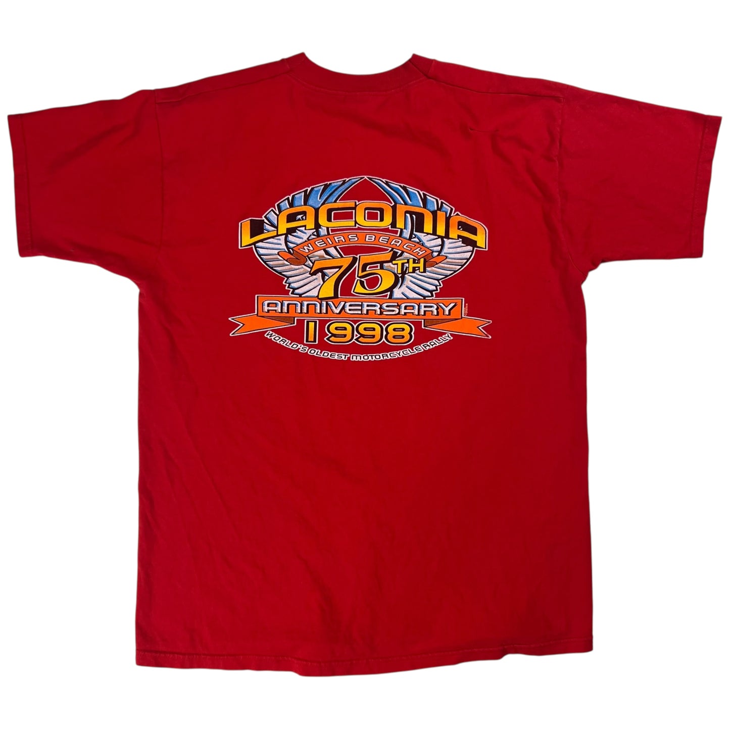 Vintage 1999 Laconia Biker Rally Lightning tee (XL)