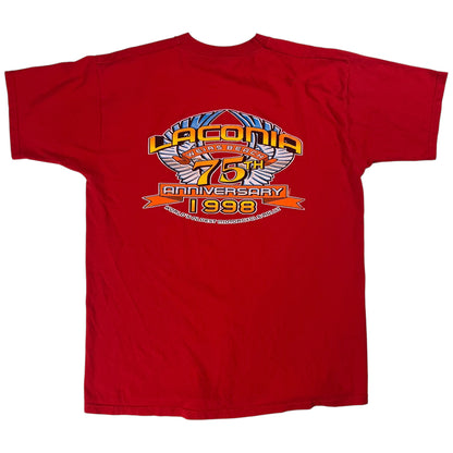 Vintage 1999 Laconia Biker Rally Lightning tee (XL)