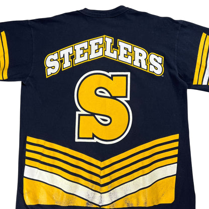 Vintage 1995 Salem Sports Pittsburgh Steelers All over print tee (L)
