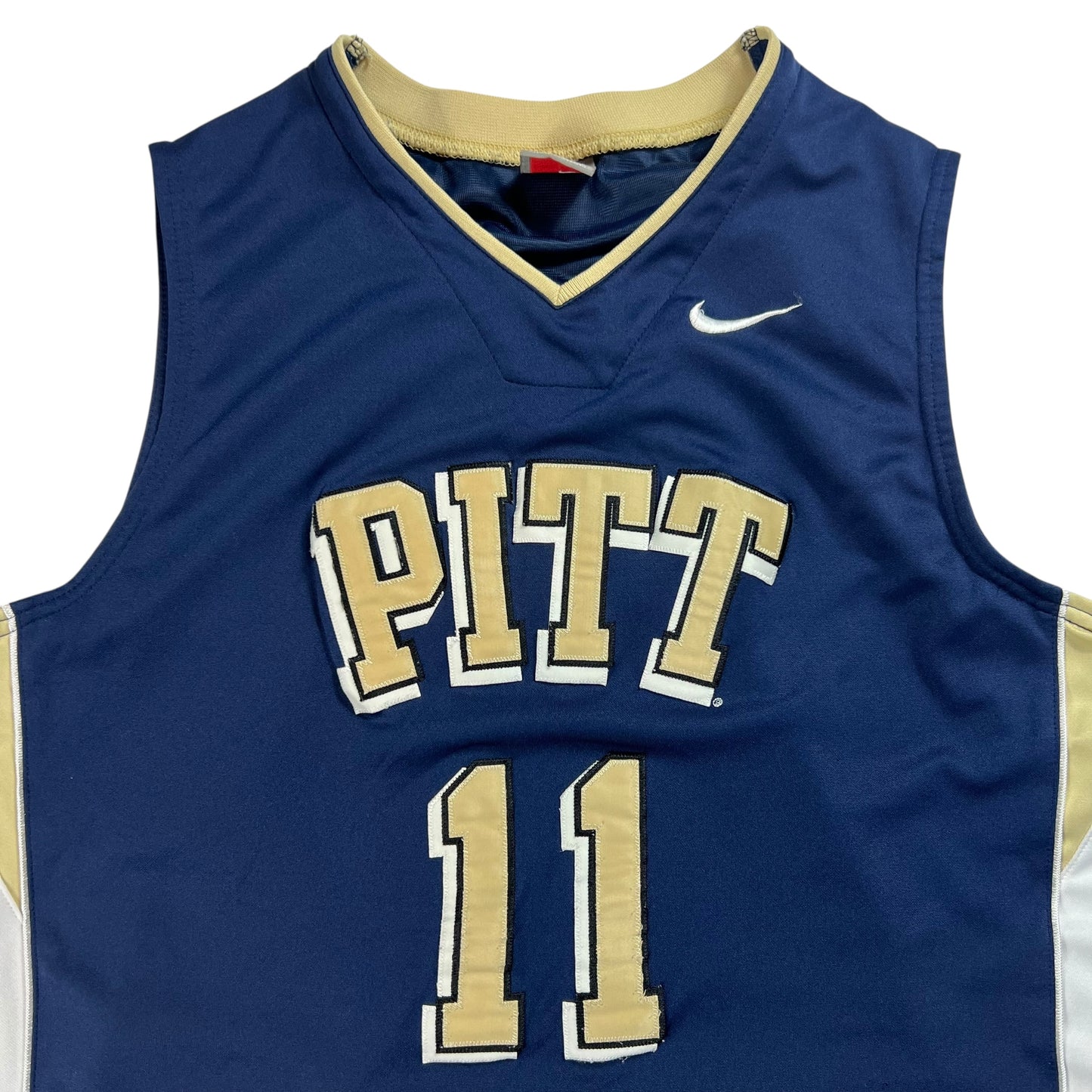 Vintage Y2K Nike University of Pittsburgh Pitt Panthers basketball jersey (L)