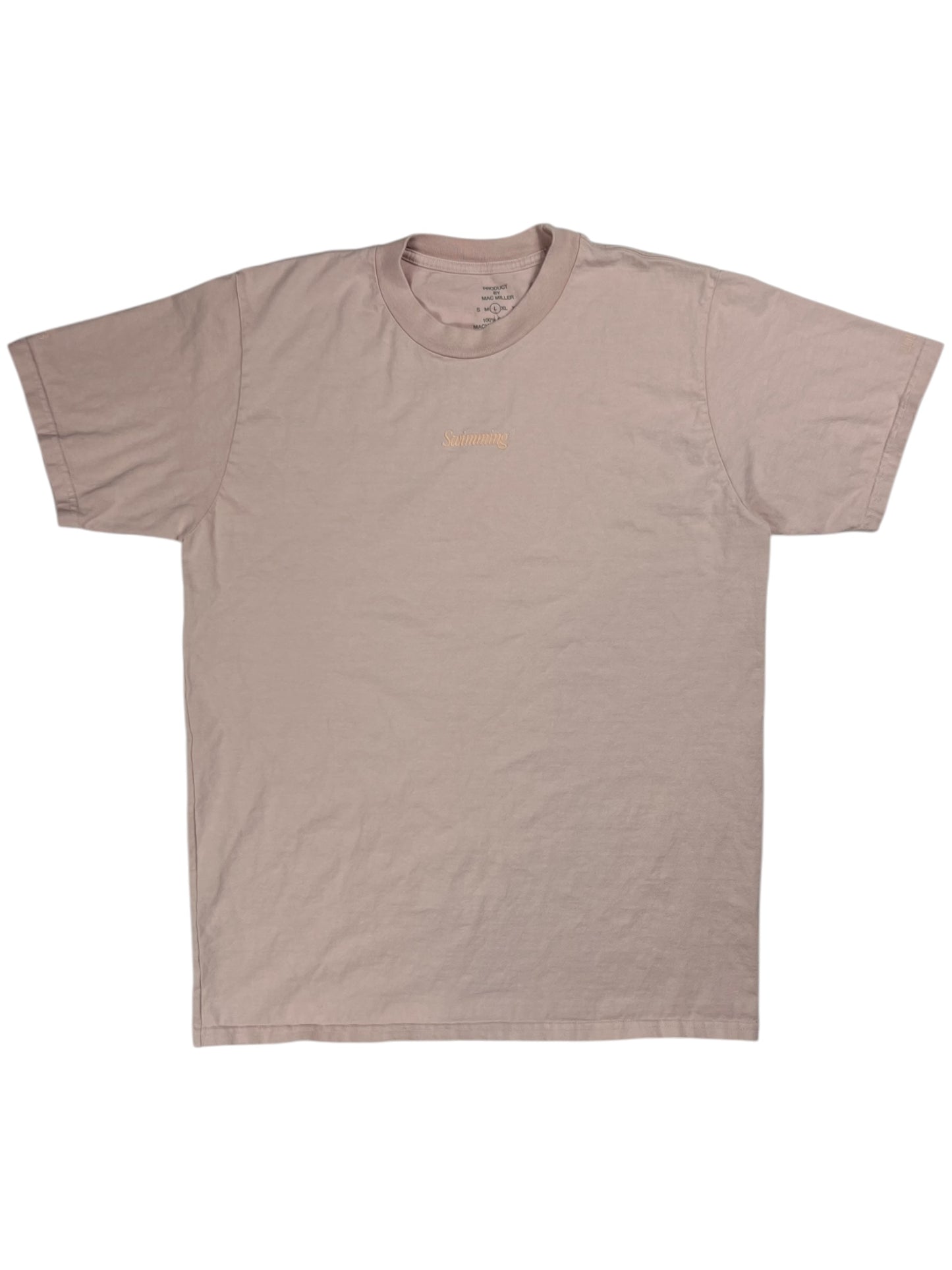 2023 Mac Miller Swimming pink tee (L)