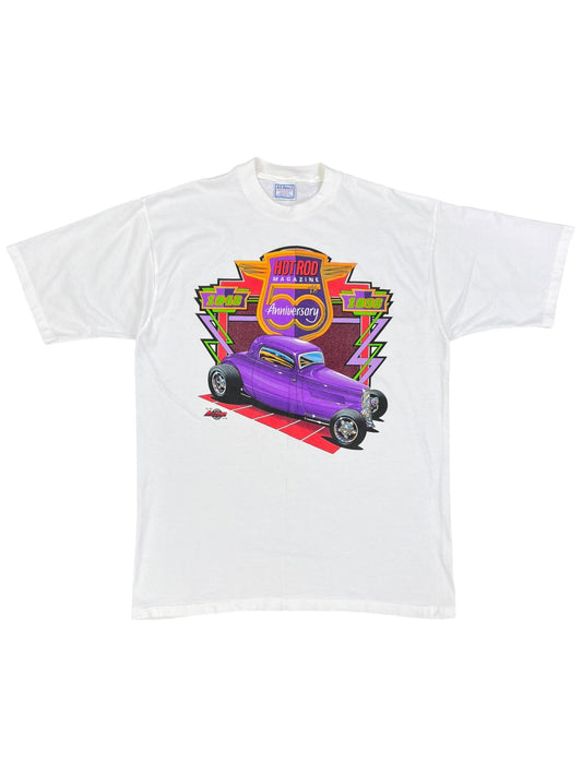 Vintage 1998 Hot Rod Magazine 50th anniversary tee (XL)