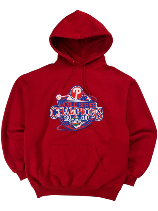 2008 Philadelphia Phillies World Series Champions hoodie (L)