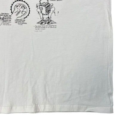 Vintage 90s You Know You’re A Real Rodder When… hot rods tee (XL)