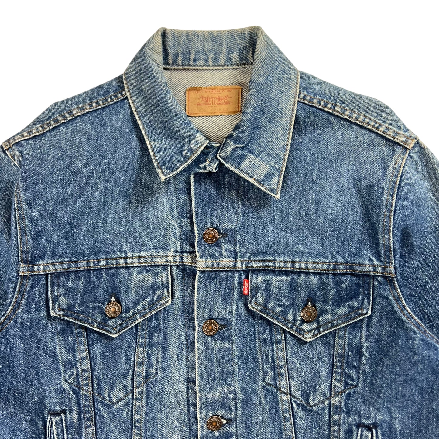 Vintage 80s Levi’s Grateful Dead Aoxomoxoa hand painted denim jacket (M/L)