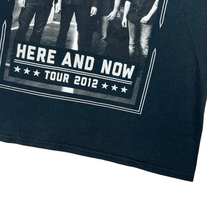 2012 Nickelback Here and Now tour band tee (L)