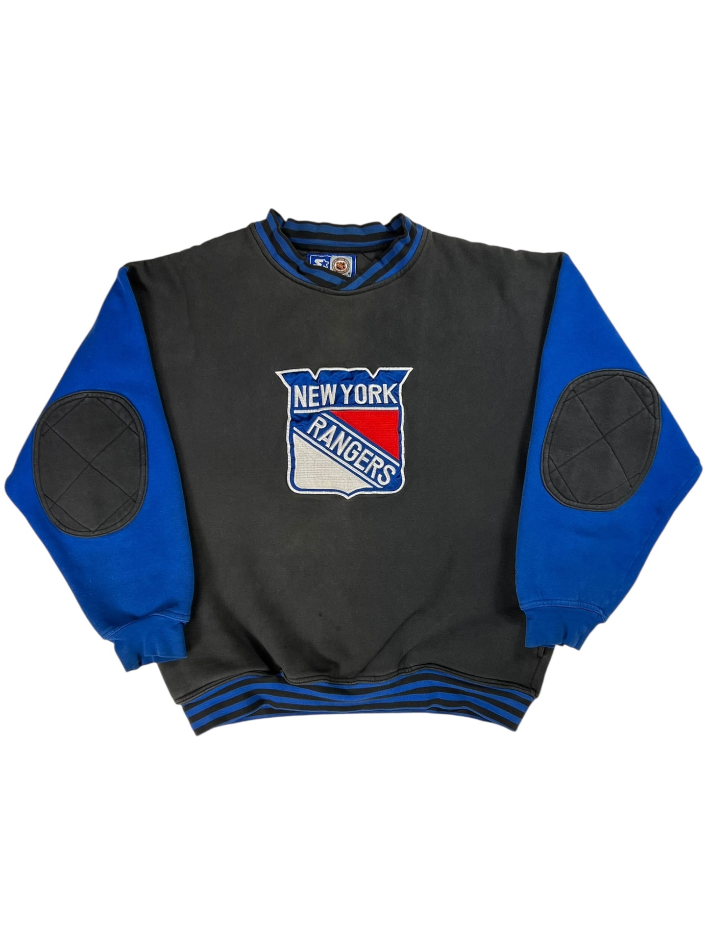 Vintage 90s Starter New York Rangers pockets crewneck (L)