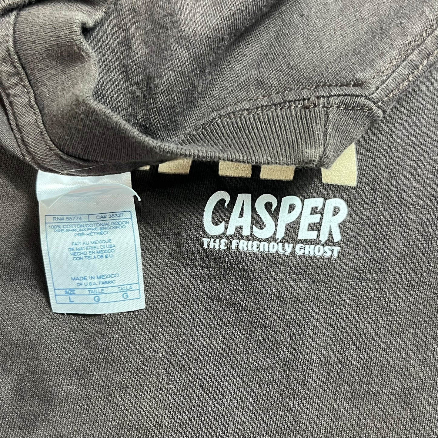 Vintage Y2K Casper The Ghost Wish You Would Disappear tee (L)