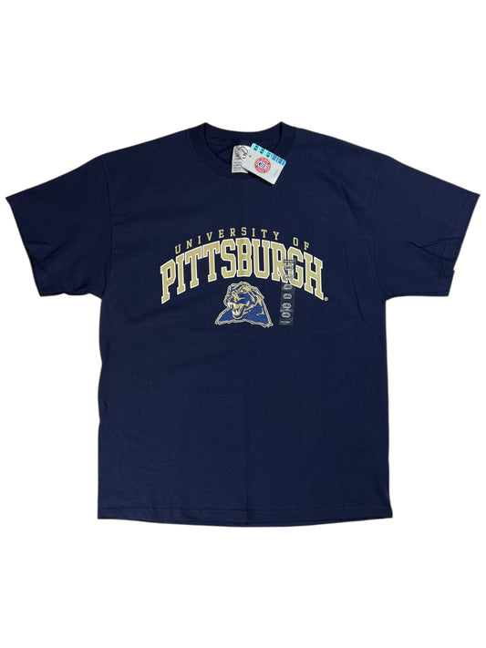 Vintage Y2K University of Pittsburgh Pitt Panthers tee (L) DS NWT