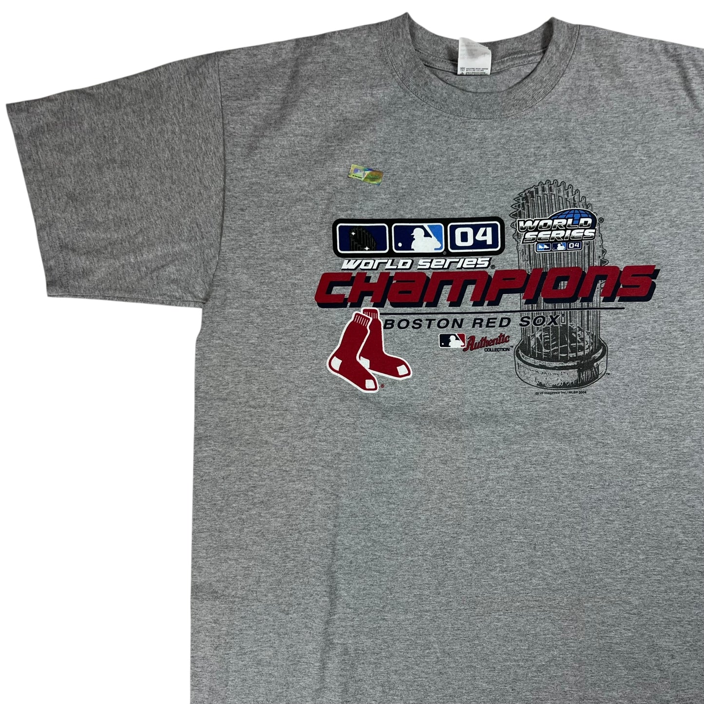 Vintage 2004 Boston Red Sox World Series Champions tee (L) DS