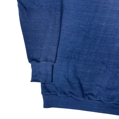 Vintage 1970s Healthknit faded navy crewneck (M)