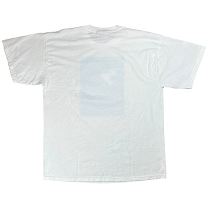 Vintage Y2K PEACE vs WAR Dove United Nations art tee (XL)