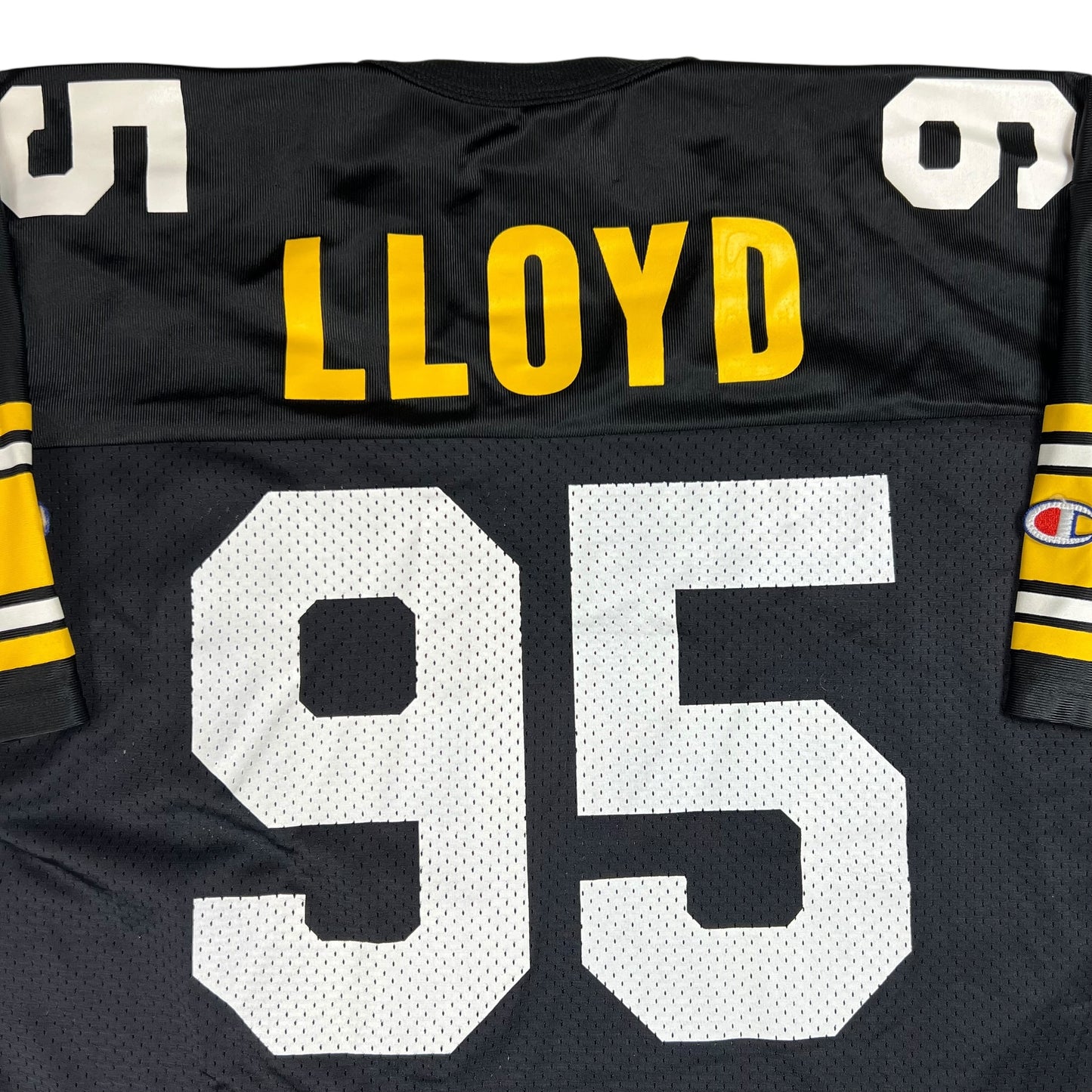 Vintage 90s Champion Pittsburgh Steelers Greg Lloyd NFL jersey (L)