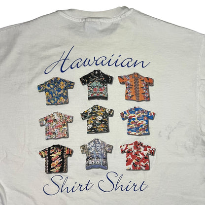 Vintage 90s Hawaiian Shirt Shirt tee (XL)