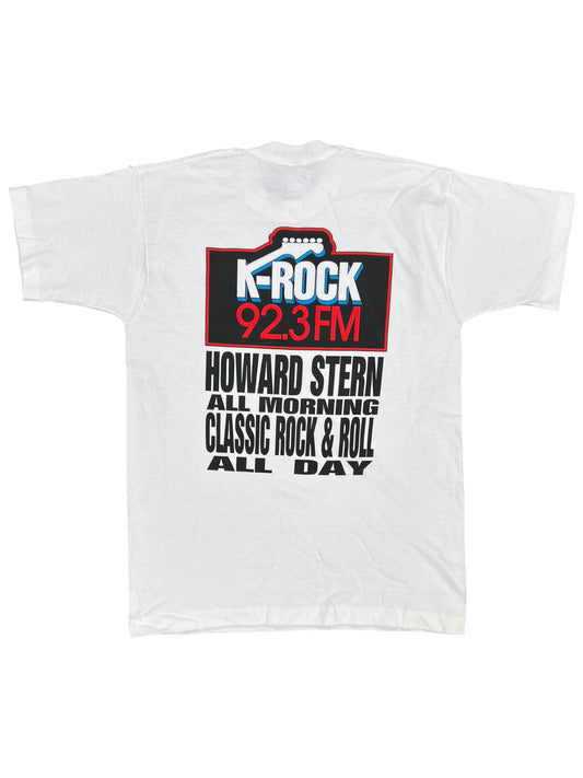 Vintage 90s 92.3FM Howard Stern All Morning tee (L)