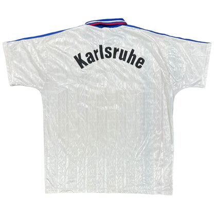 Vintage 90s Adidas KSC Germany Karlsuhe soccer jersey (XL)