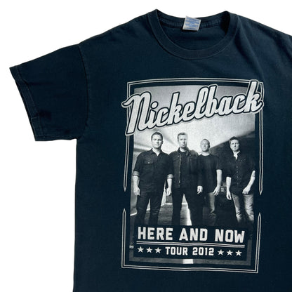 2012 Nickelback Here and Now tour band tee (L)