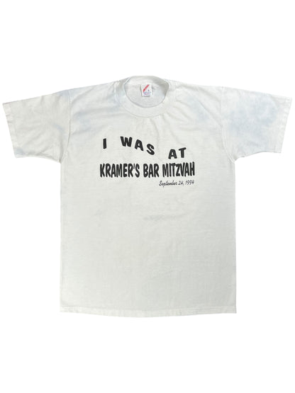 Vintage 90s Seinfeld Kramer’s Bar Mitzvah tee (L)