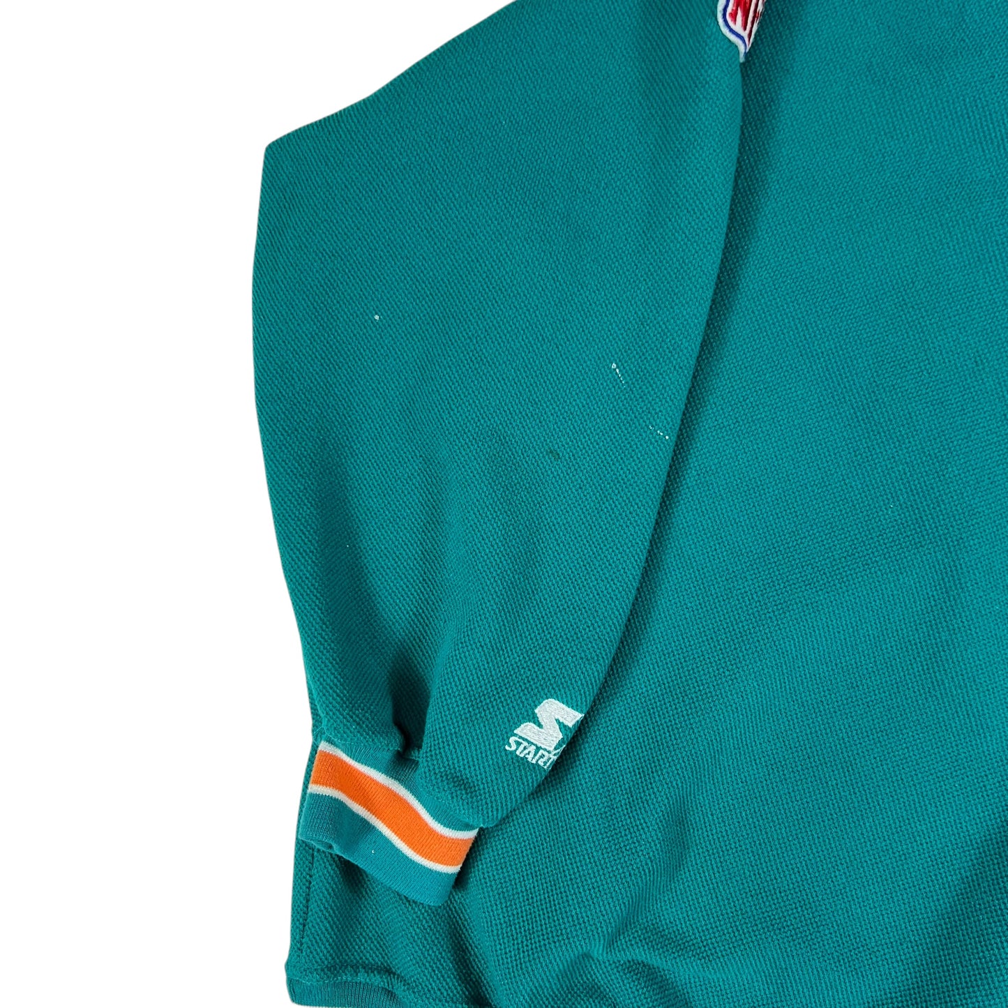Vintage 90s Starter Miami Dolphins script tail sweep crewneck (L)