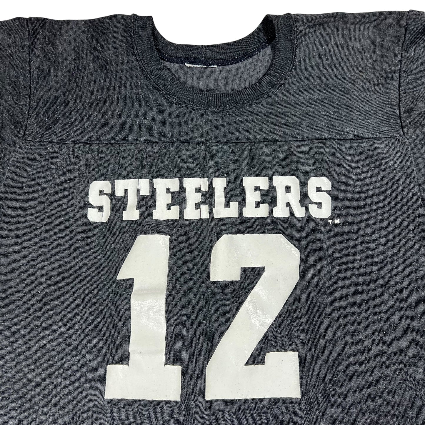Vintage 1970s Pittsburgh Steelers Terry Bradshaw jersey shirt (S)