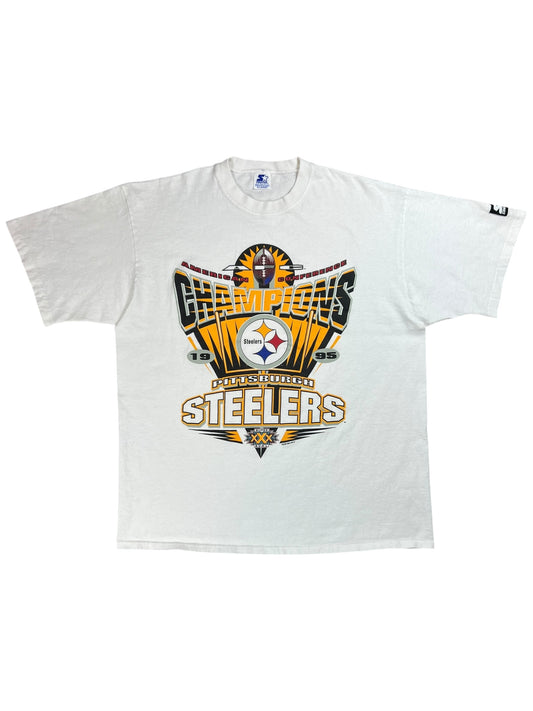 Vintage 1995 Starter Pittsburgh Steelers Super Bowl XXX tee (XL)