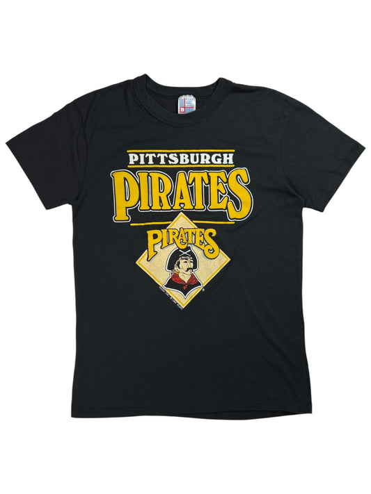 Vintage 1988 Pittsburgh Pirates old logo tee (M)