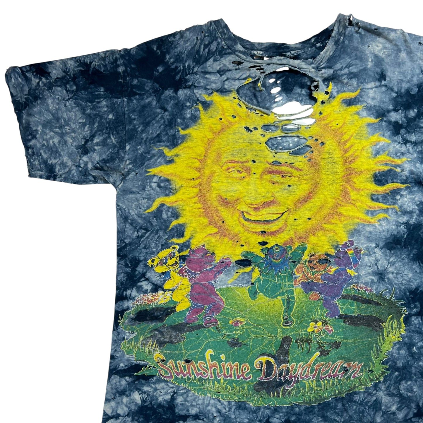 Vintage 90s Grateful Dead Sunshine Daydream thrashed band tee (XL)