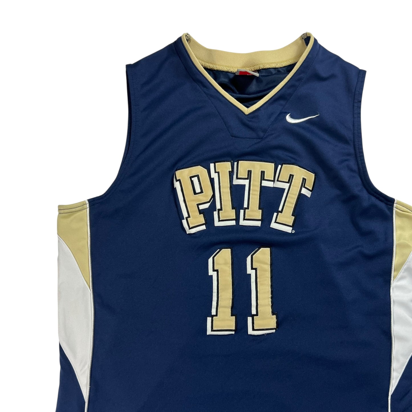 Vintage Y2K Nike University of Pittsburgh Pitt Panthers basketball jersey (L)