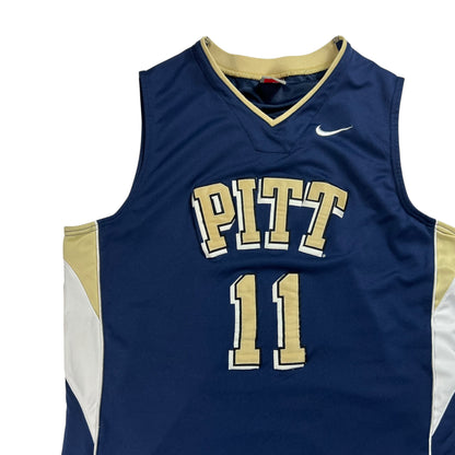 Vintage Y2K Nike University of Pittsburgh Pitt Panthers basketball jersey (L)