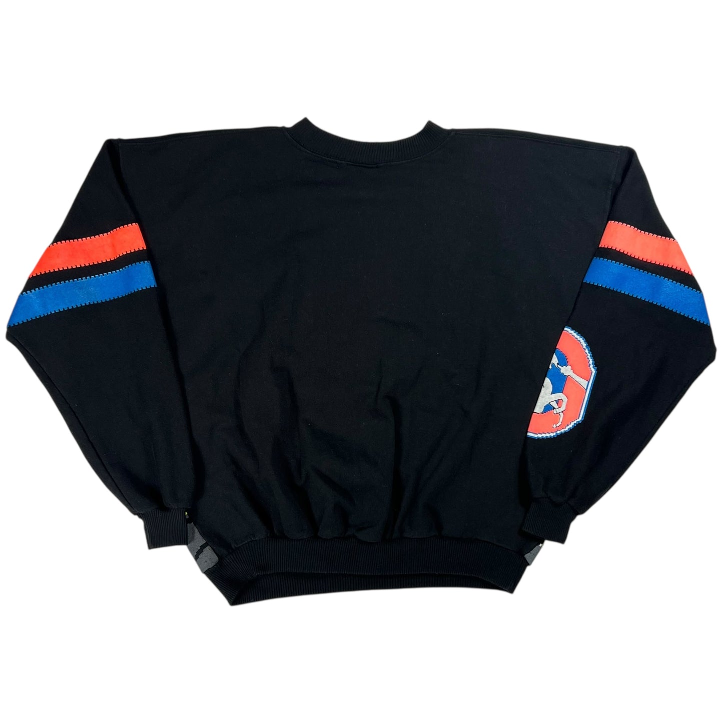 Vintage 80s Denver Broncos NES Tecmo Bowl jumbo print crewneck (L)