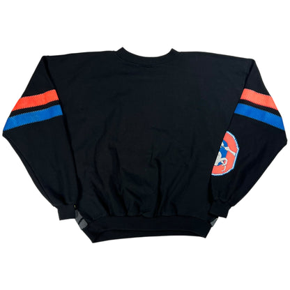 Vintage 80s Denver Broncos NES Tecmo Bowl jumbo print crewneck (L)