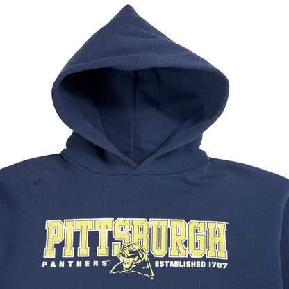 Vintage Y2K Russell Athletic Pitt Panthers University of Pittsburgh hoodie (M)