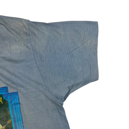 Vintage 1976 Queen Freddie Mercury faded band tee (M)