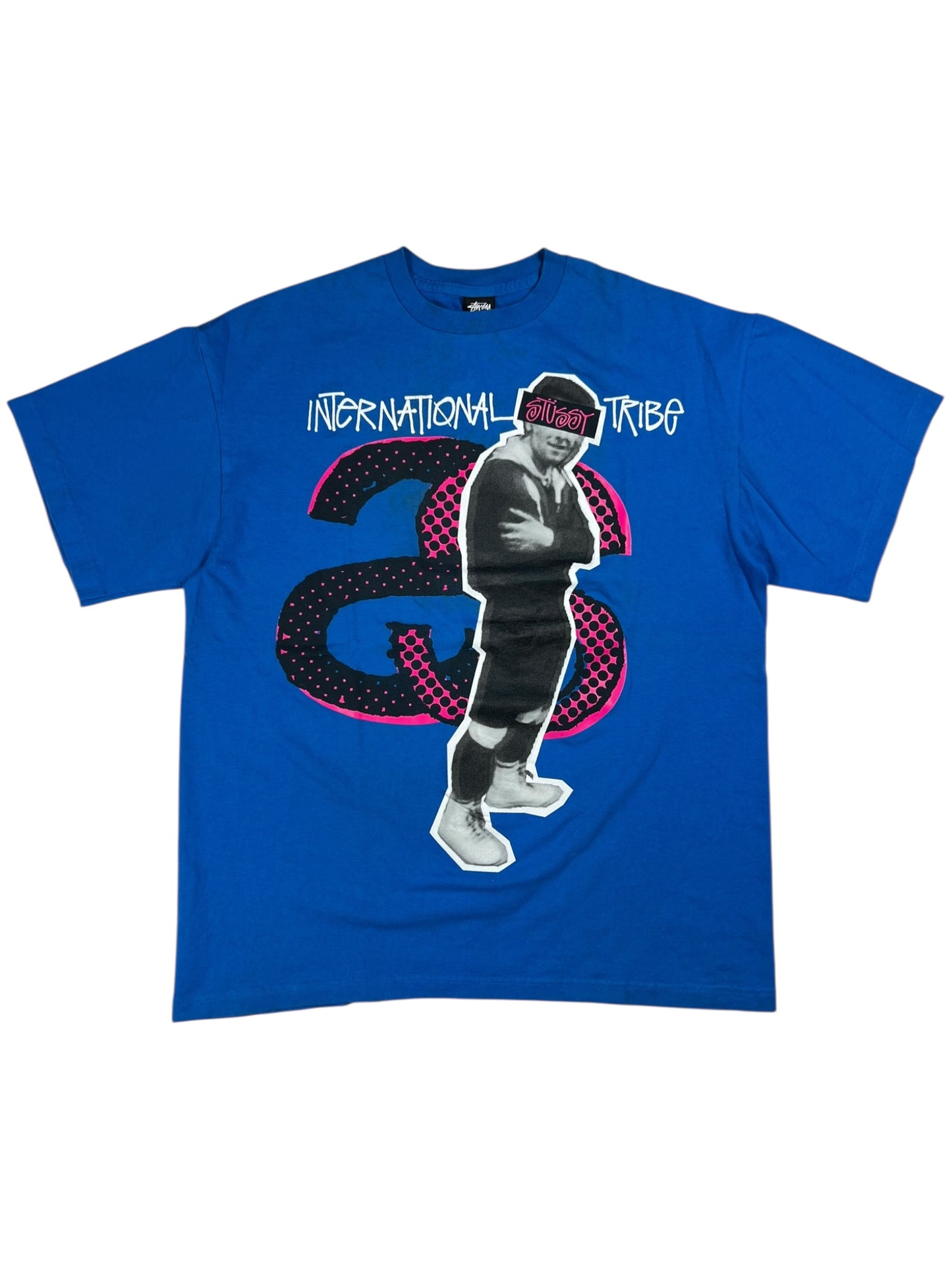 Vintage Y2K Stüssy International Tribe tee (XL)