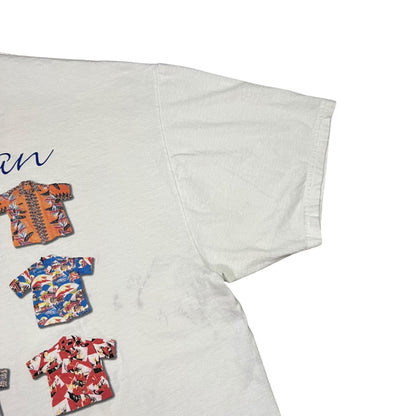 Vintage 90s Hawaiian Shirt Shirt tee (XL)