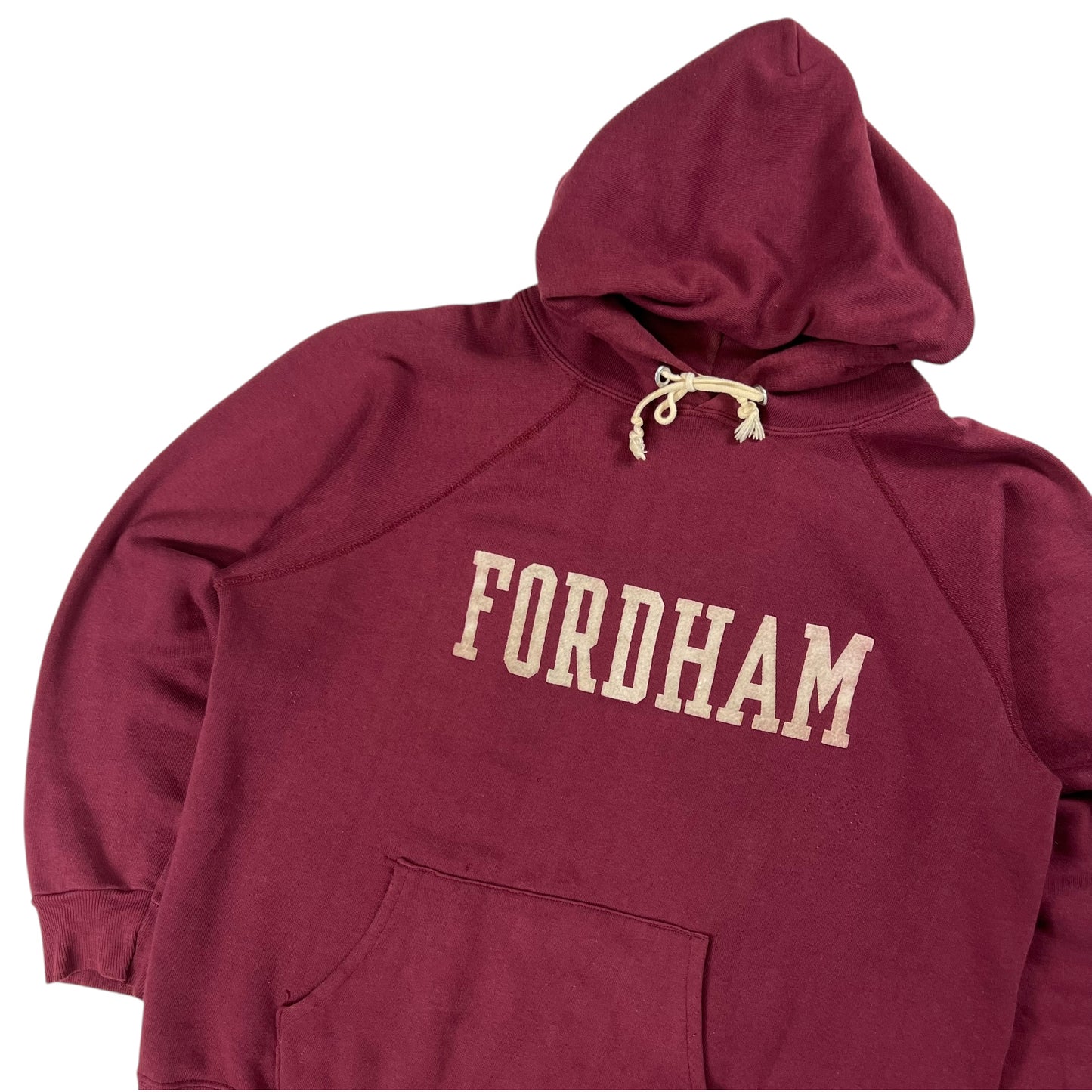 Vintage 80s Champion Fordham University hoodie (L)