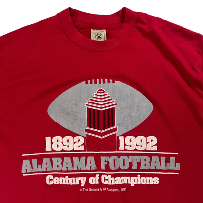 Vintage 1992 Alabama Crimson Tide football tee (L)