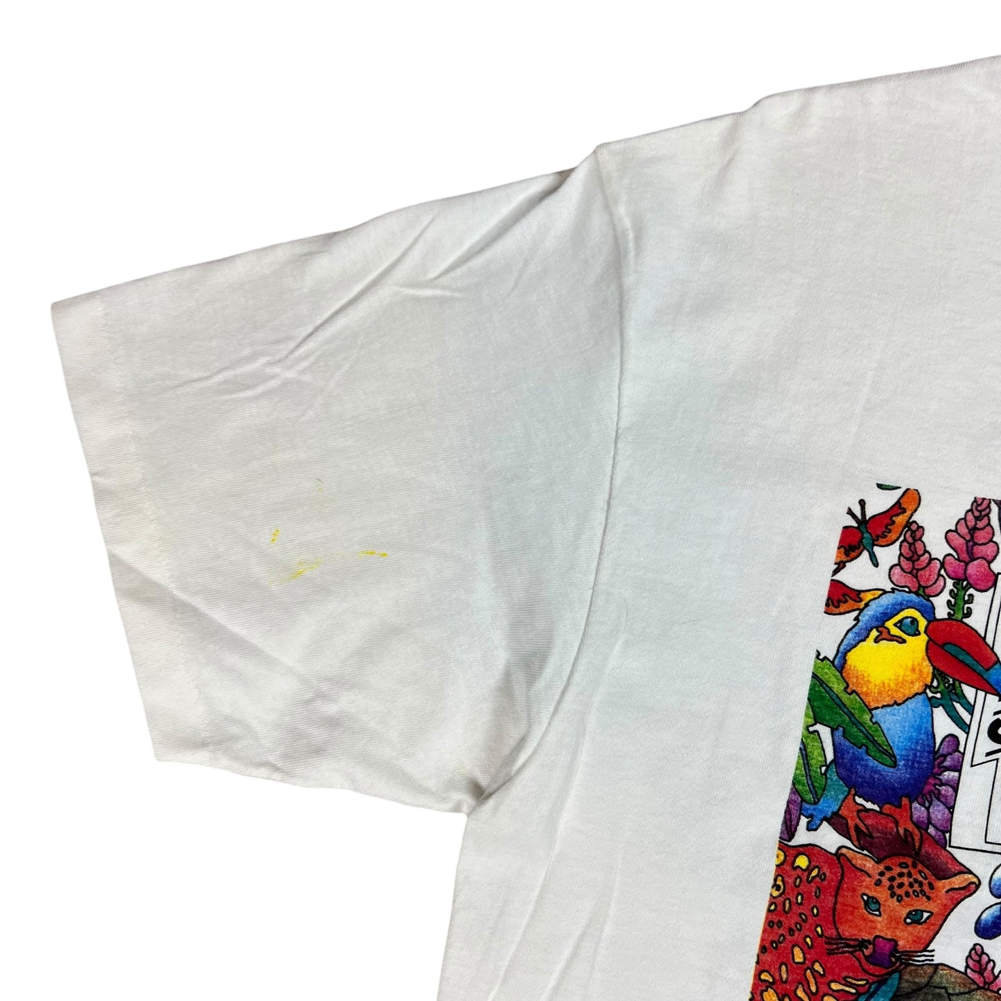 Vintage 90s Rainforest Crunch Cashew & Brazil Nuts Nature tee (L) DS NWT