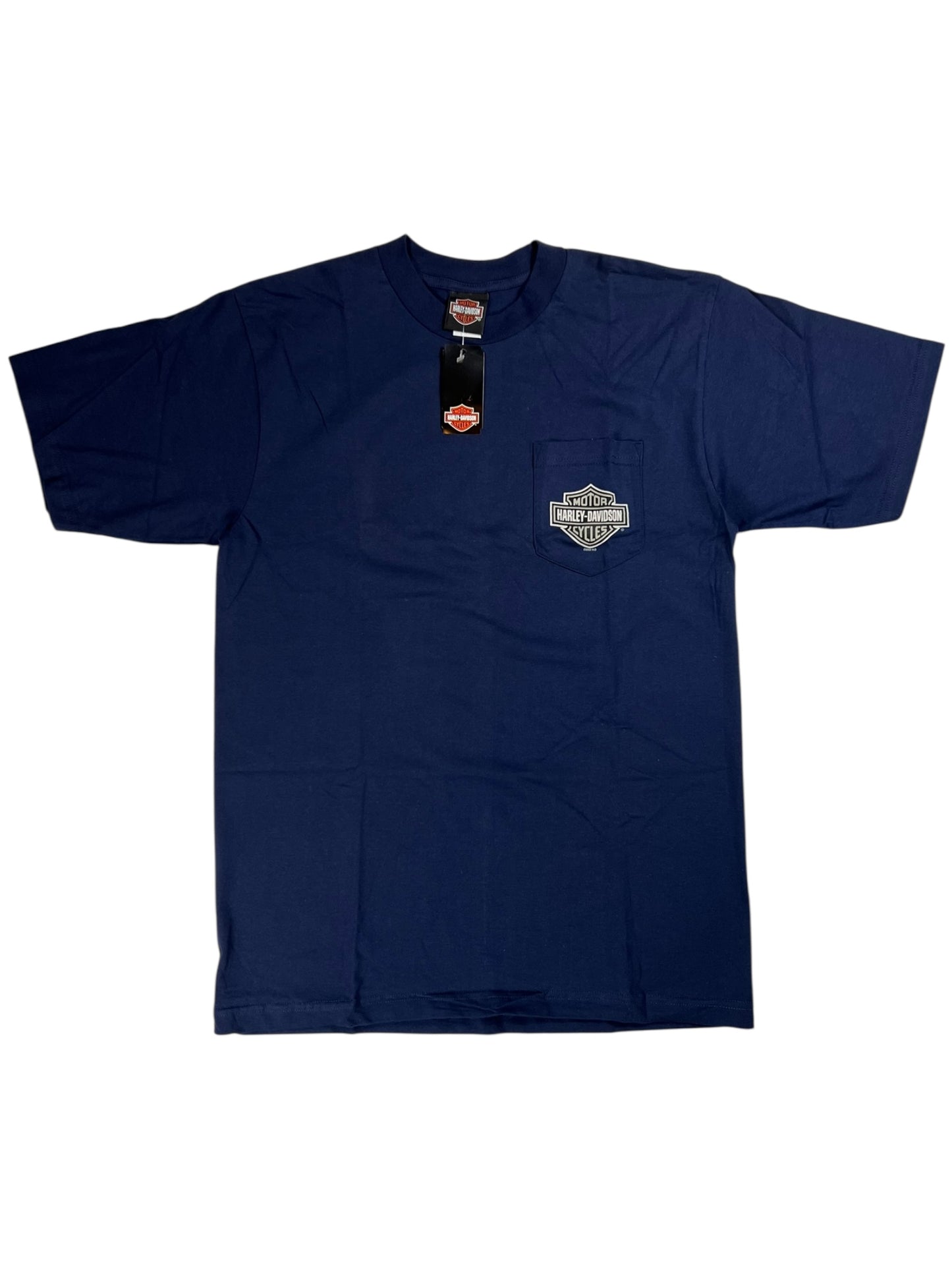 2008 Harley Davidson Motorcycles Las Vegas pocket tee (L) DS NWT