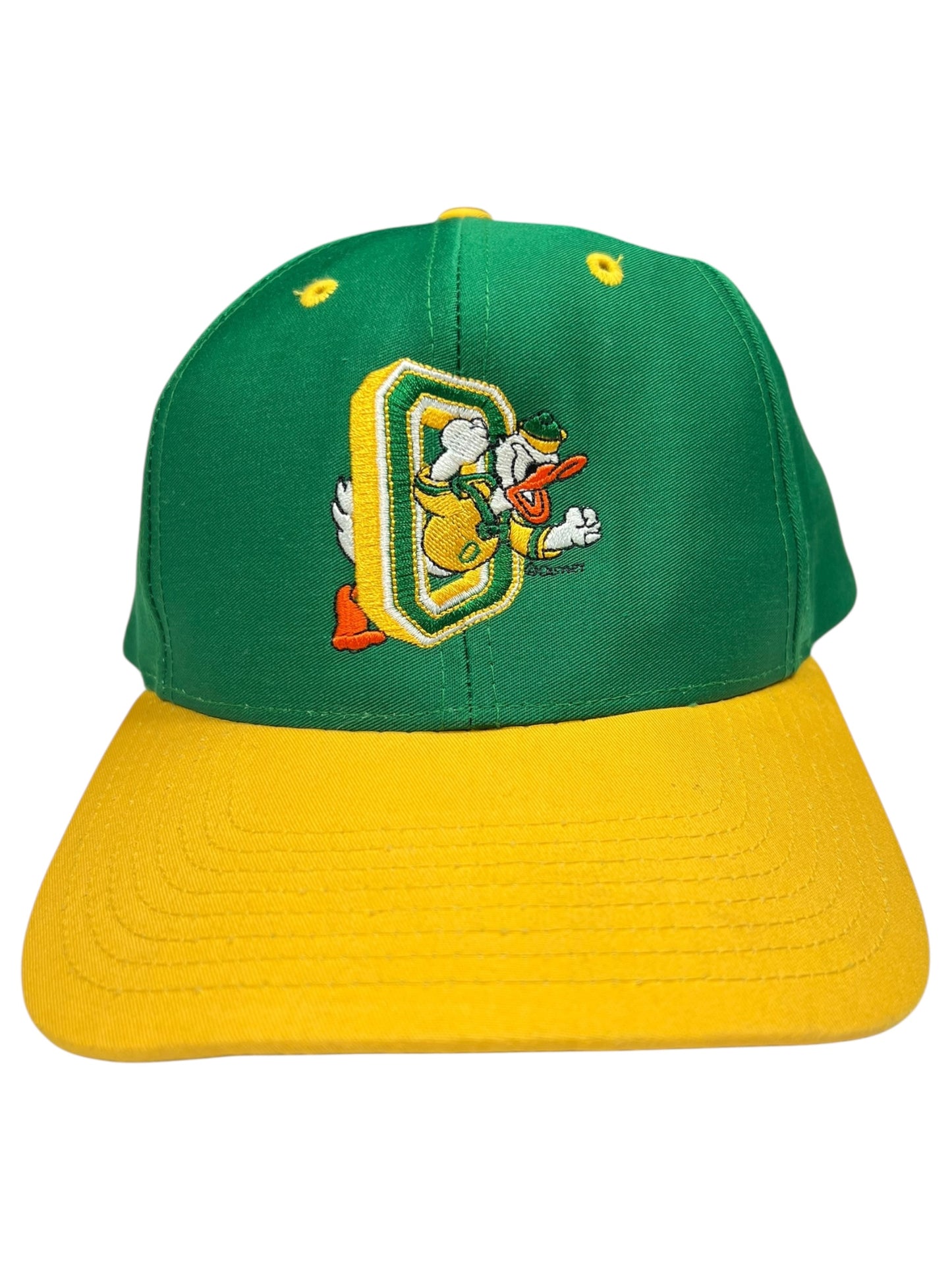 Vintage 90s Oregon Ducks Donald Duck SnapBack