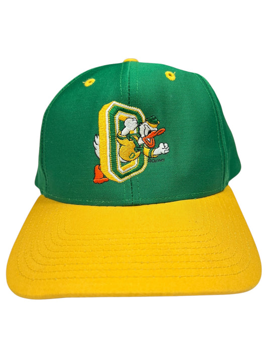 Vintage 90s Oregon Ducks Donald Duck SnapBack